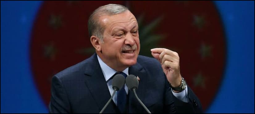 Erdogan blames 'murderer Assad' for suspected Syria chemical attack
