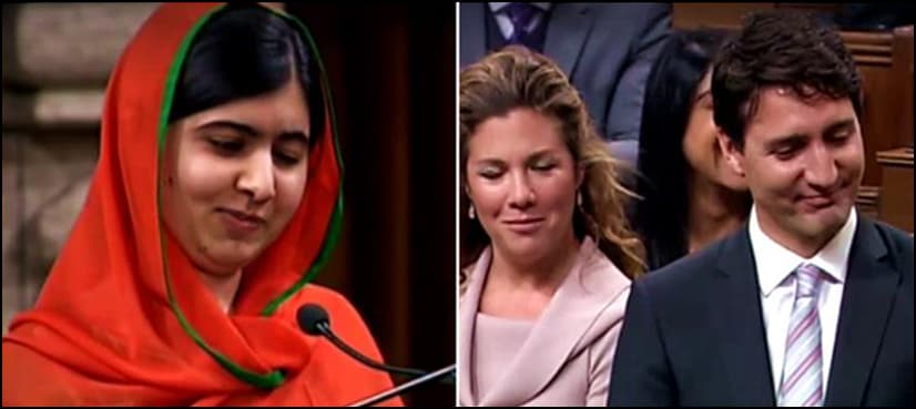 WATCH: Malala pokes fun at Canadian PM Trudeau’s tattoos