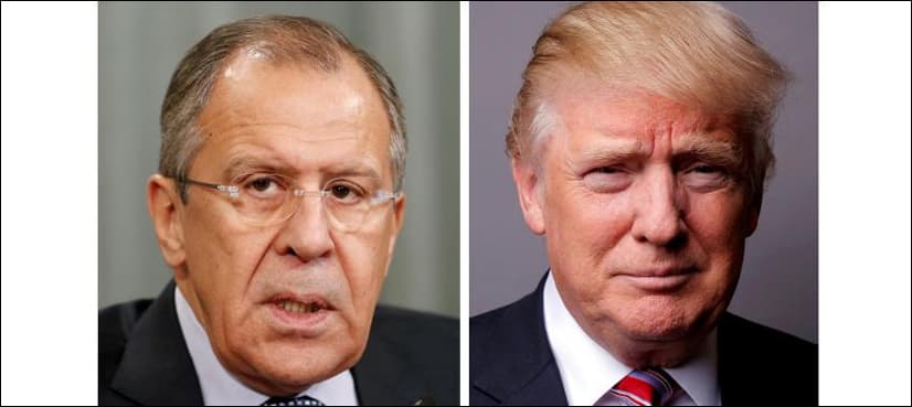 Trump, in tweets, defends his sharing of information with Russians
