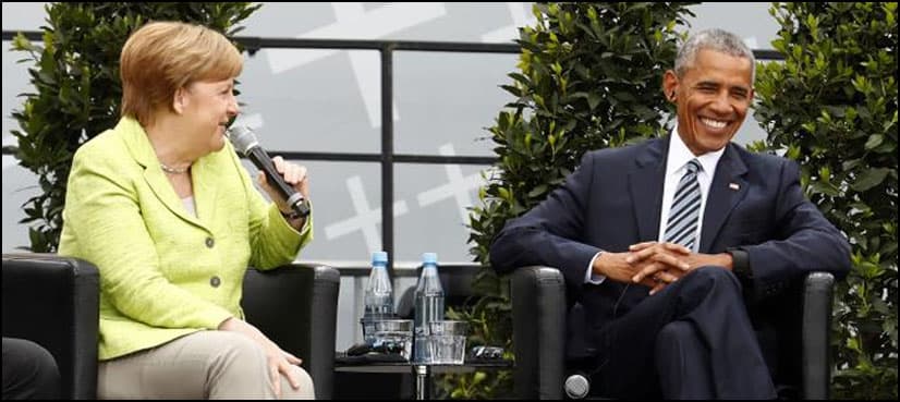 In Berlin, Obama speaks out against hiding behind walls