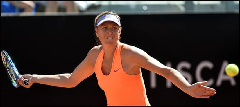Sharapova denied French Open wild card