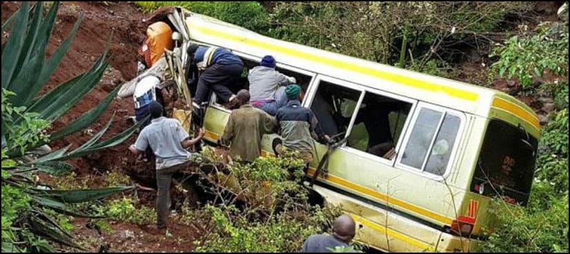 35 killed in school minibus crash in Tanzania