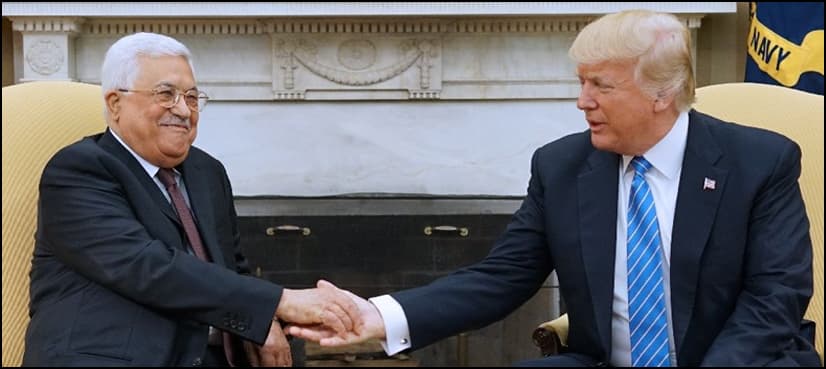 Trump hosts Abbas in Middle East peace push