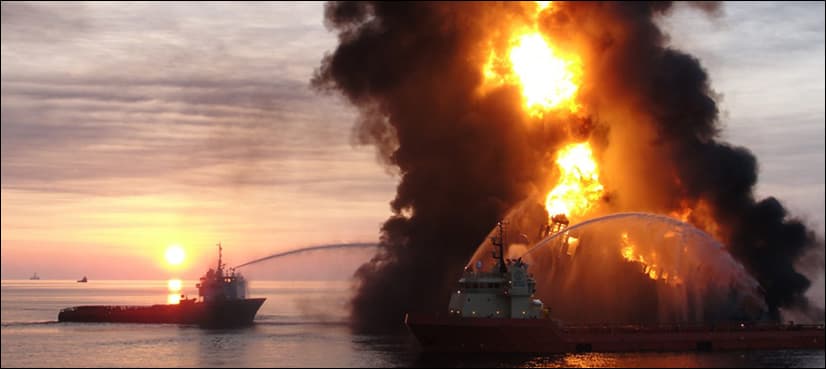 The worst oil tanker fires around the world