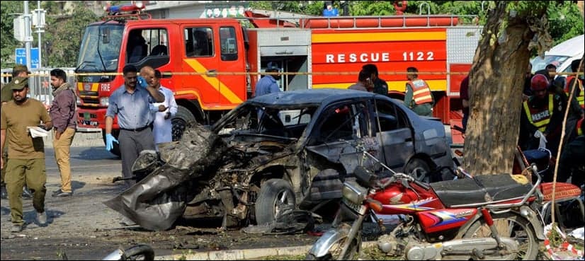 At least 28 killed in blast near Lahore's Ferozpur Road