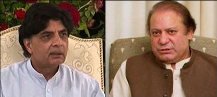 Chaudhry Nisar wants new PM, other PML-N leaders advise Nawaz not to resign: sources