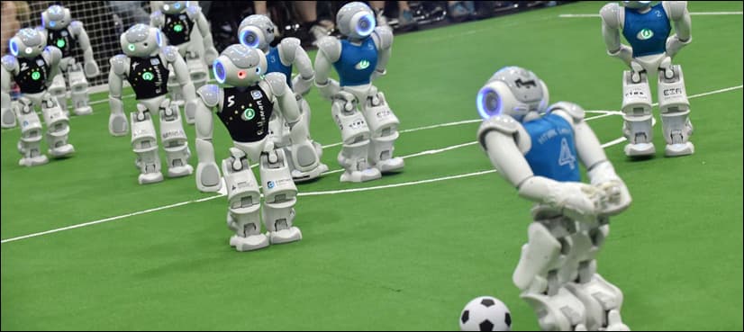 Watch out Messi, here come the footballers at RoboCup