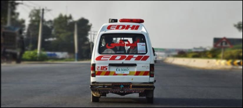 Four people killed, 12 injured in Badin road accident