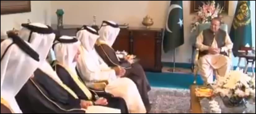 Pakistan backs Kuwait emir's efforts to end Gulf crisis, Nawaz tells Qatar FM