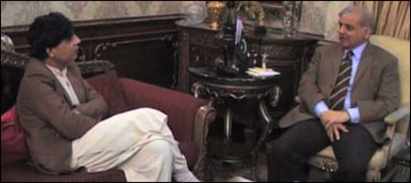 Shahbaz meets Nisar to prevent him from holding press conference