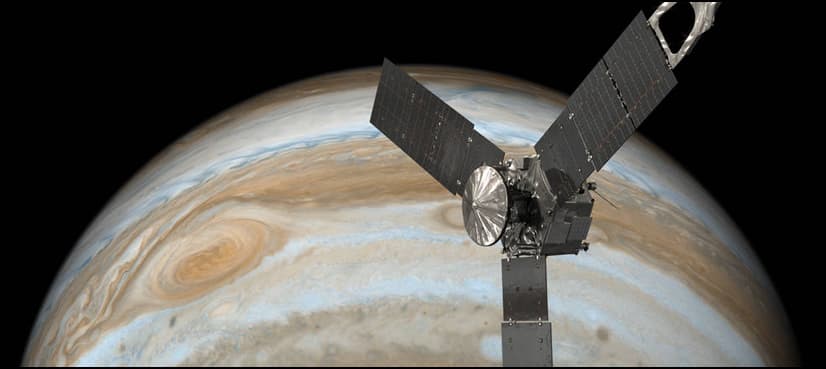 NASA probe successfully peers into Jupiter's Great Red Spot