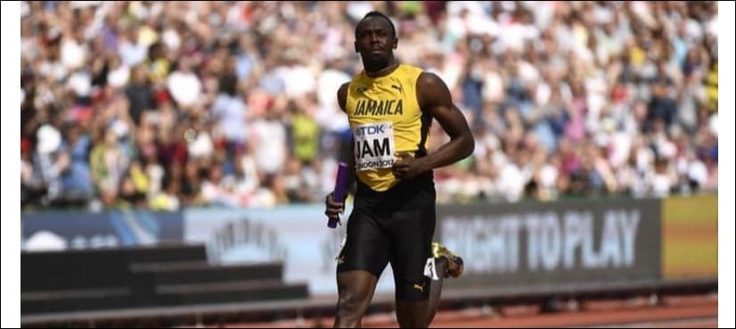 Usain Bolt leads Jamaica into final, US run year's fastest time