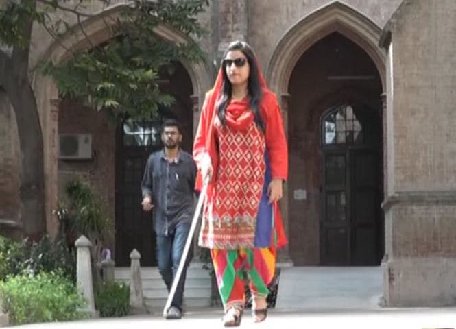 Blinded by sight but not by determination - Aziza Siddiqui's inspiring story.