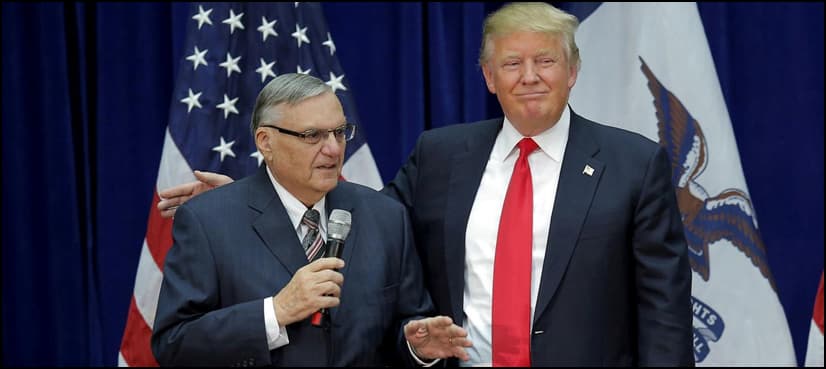Trump pardons ex-sheriff convicted for illegally targeting immigrants