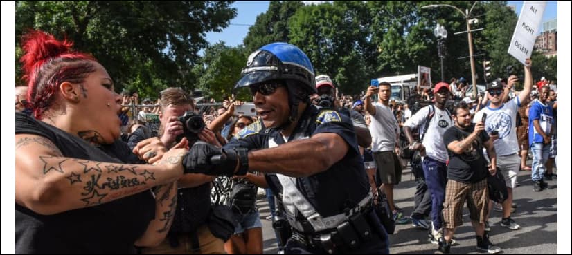Boston march against hate speech avoids Charlottesville chaos