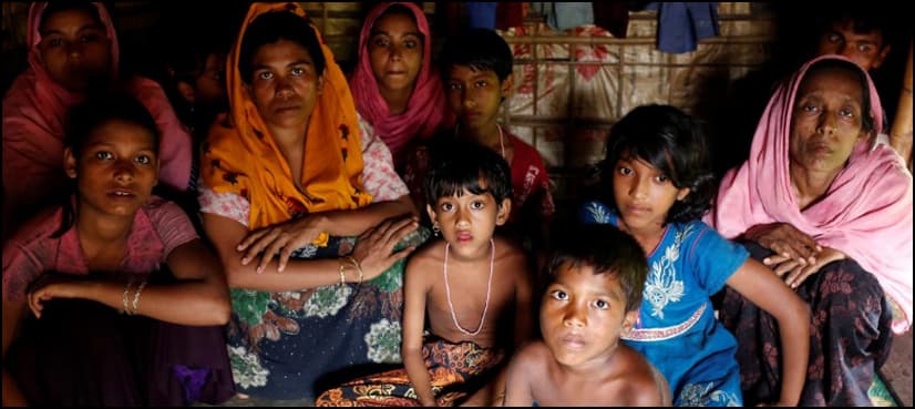 Thousands of Rohingya flee for Bangladesh as fresh violence erupts in Myanmar