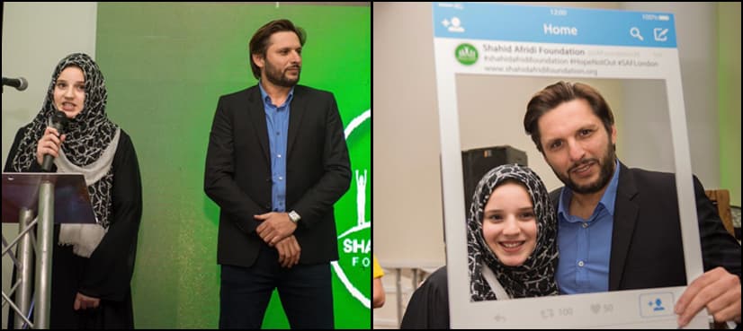 Shahid Afridi Foundation holds fundraiser in London