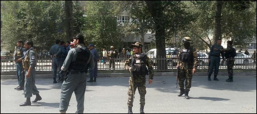 Suicide bomber kills four near US embassy in Kabul