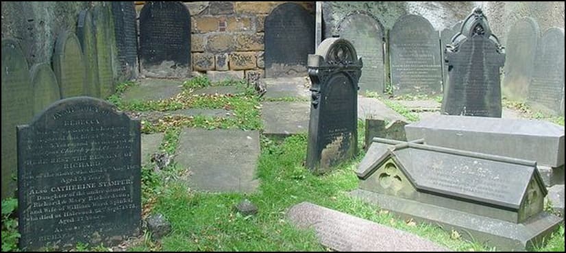 'Ghostly' figure captured at cemetery in Liverpool