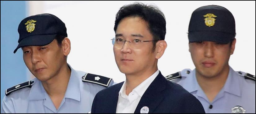Samsung leader Jay Y. Lee given five-year jail sentence for bribery