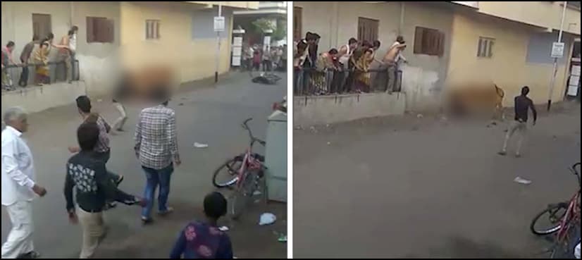 VIDEO: Cow ruthlessly attacks man in India