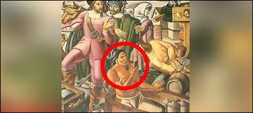 400-year-old picture of American native with ‘iPhone’ will shock you