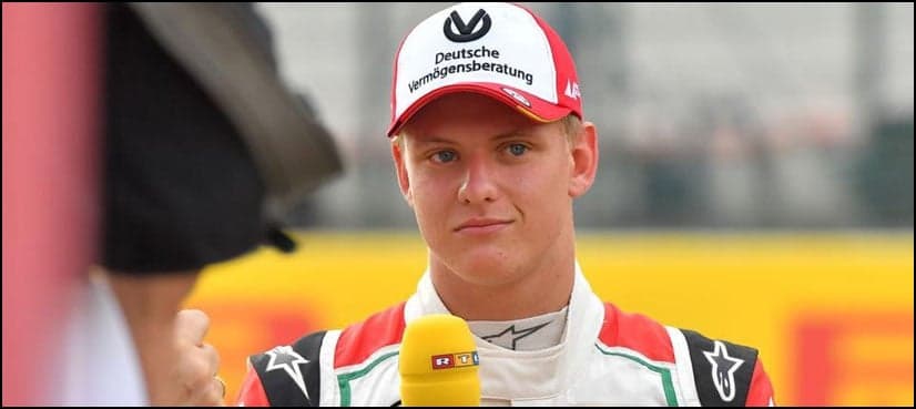 Schumacher's son marks anniversary with emotional lap
