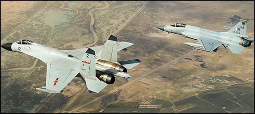 China says air force drills with Pakistan deter terrorists