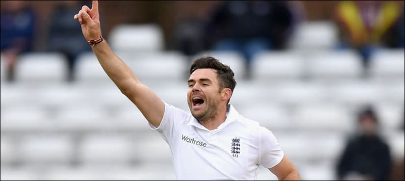 England's Anderson becomes most over-worked seam bowler
