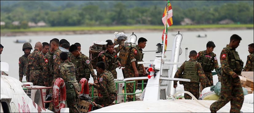 Britain suspends Myanmar military training over mistreatment of Rohingya