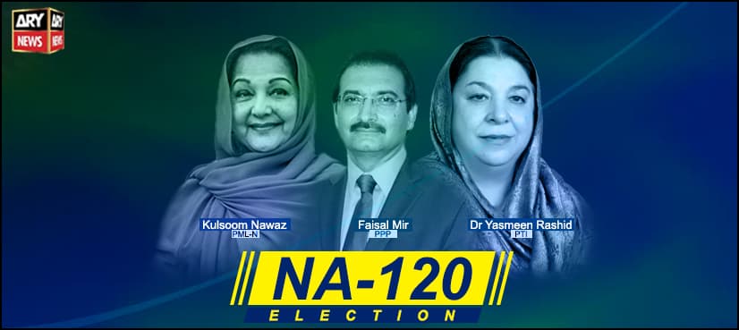 Lahore: PML-N regains power with victory in NA-120 by-poll