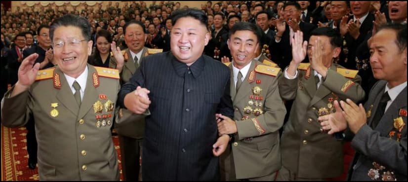 North Korea's Kim Jong Un fetes nuclear scientists, holds celebration bash