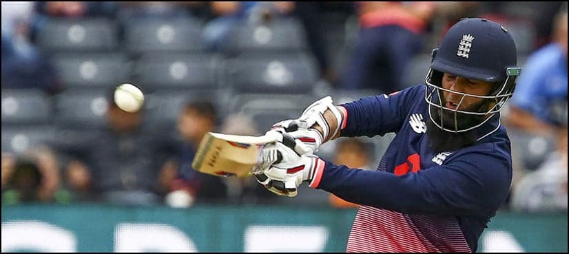 Moeen Ali smashes century as England beat West Indies