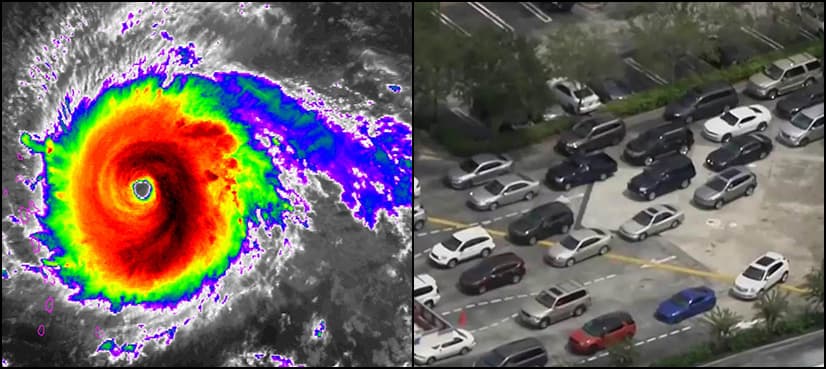 Florida prepares for 'extremely dangerous' hurricane in recorded history