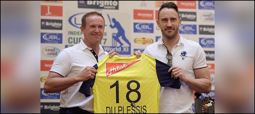 Pakistan World XI tour 'more than cricket' for Faf and Flower