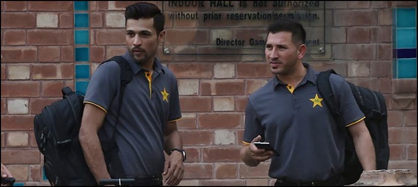 Pakistan cricket team reaches UAE for Sri Lanka series
