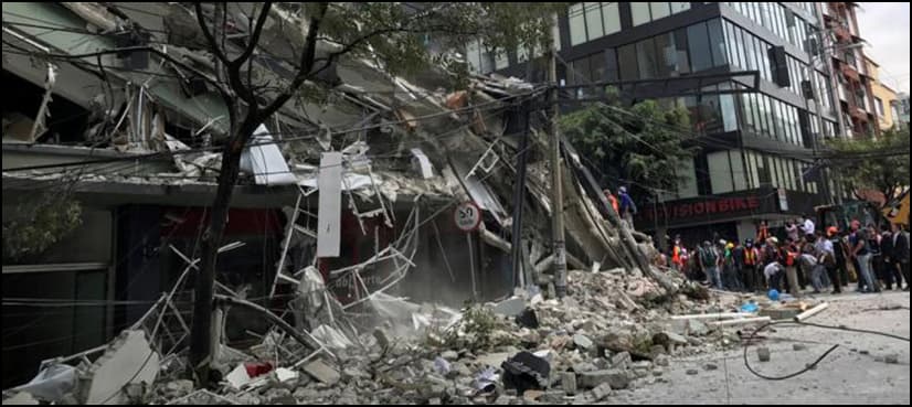 Shocking footage: Buildings collapse, river turns into stormy sea as earthquake strikes Mexico
