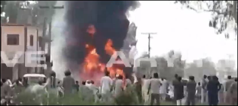 Oil tanker fire kills four in Punjab