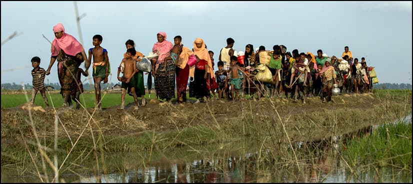 UN says 270,000 Myanmar refugees enter Bangladesh