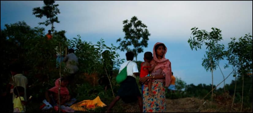 Bangladesh PM seeks help for Rohingya crisis as exodus tops 400,000
