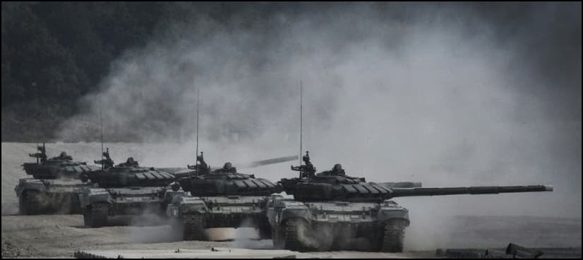Russia launches massive war games on NATO's eastern flank
