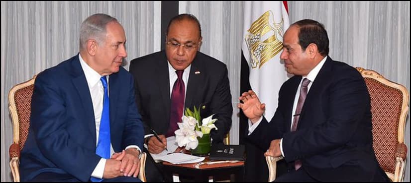 Egypt's Sisi met Israel PM at UN for first public talks