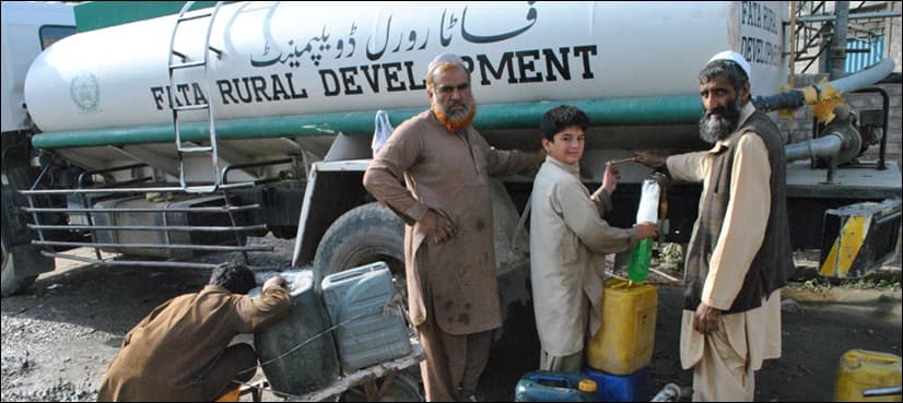Water tanker price rockets to Rs2,000 following severe water shortage in Ghalanai