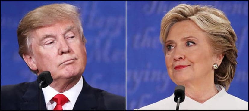 Trump urges former rival Clinton to again seek presidency