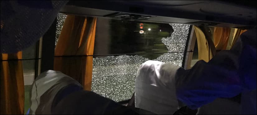Australian team bus attacked in India after T20 victory