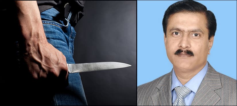 Knife-wielding criminal caught trying to mug MQM-P MNA