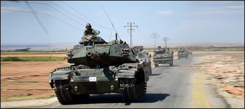 Turkish forces launch incursion into Syria