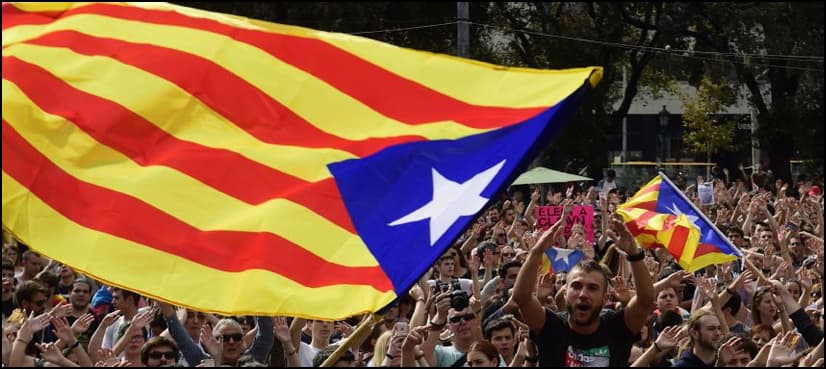 Spain sacks Catalan government after independence declaration