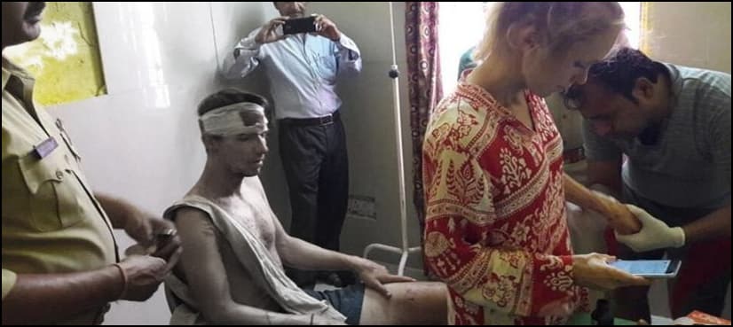 Swiss couple suffer brutal attack in India near Taj Mahal