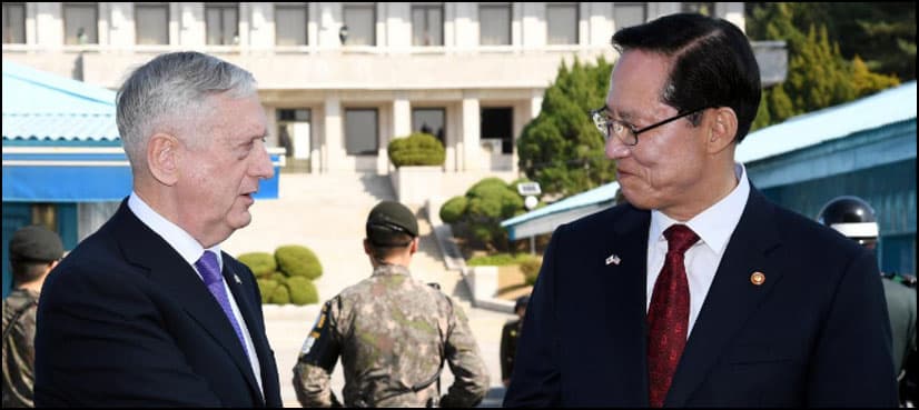 Mattis says US goal is 'not war' over North Korea